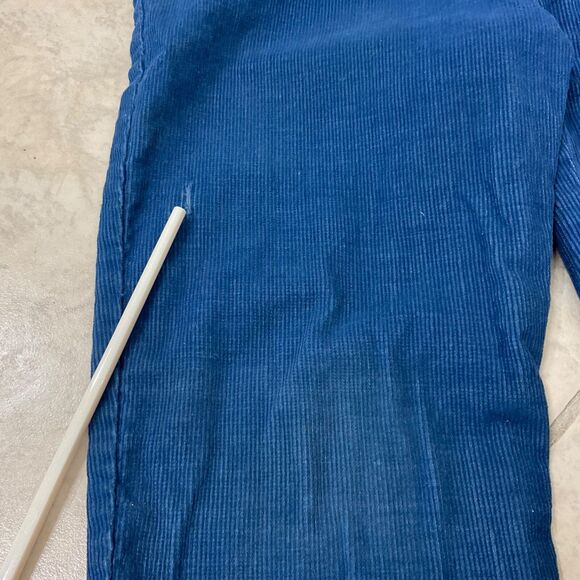 Vintage Kids corduroy / Sherpa upper lined overalls raccoon panel 4T snag - Picture 11 of 11